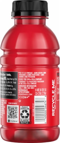 Powerade® Fruit Punch Sports Drink Bottle Perspective: back