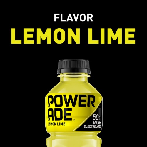 Powerade® Yellow Lemon Lime Sports Drink Multipack Bottles Perspective: back