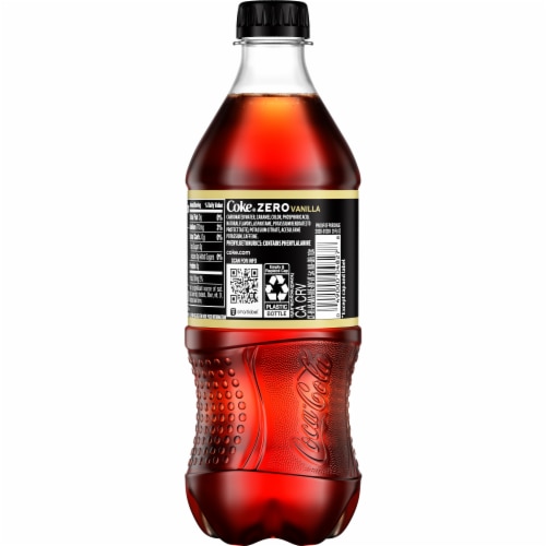 Coca-Cola Zero™ Sugar Vanilla Soda Perspective: back