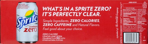Sprite Zero Lemon-Lime Cranberry Soda Perspective: back
