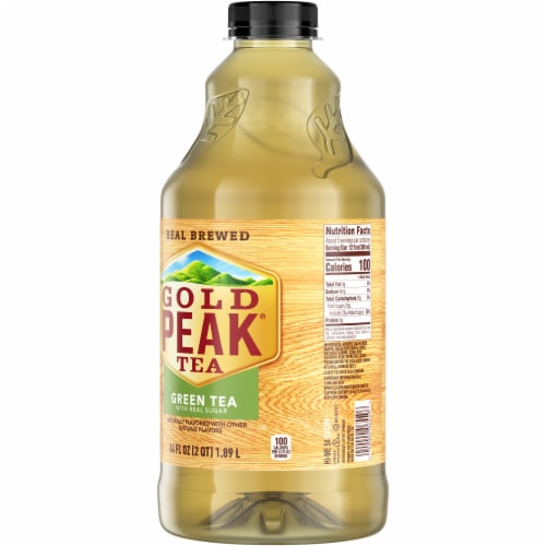 Gold Peak Green Tea Perspective: back