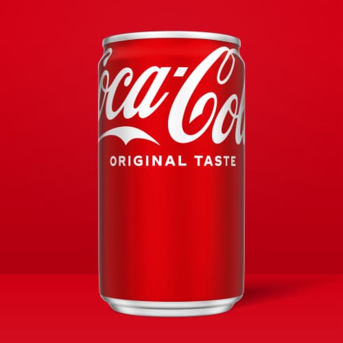 Coca-Cola Original Taste Mini Soda Can Perspective: back