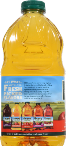 Hansen's Natural Apple Juice Perspective: back