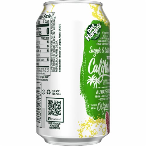 Hansen's Diet Ginger Ale Perspective: back