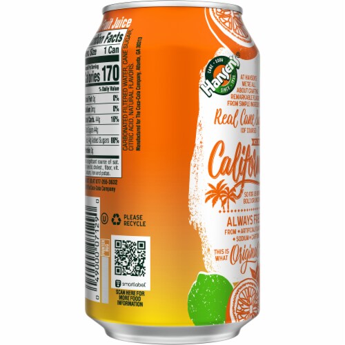 Hansen's Mandarin Lime Soda Perspective: back