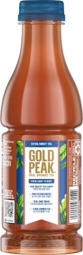 Gold Peak® Real Brewed Extra Sweet Tea Perspective: back