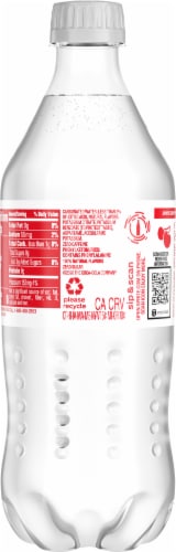 Sprite Zero Sugar Cherry Lemon Lime Soda Perspective: back
