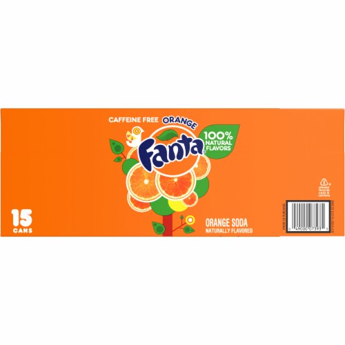 Fanta® Caffeine Free Orange Citrus Soda Perspective: back