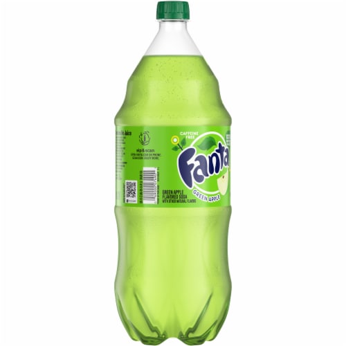 Fanta Green Apple Soda Perspective: back