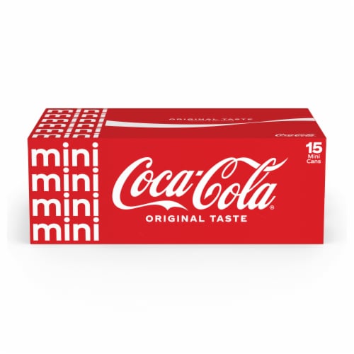 Coca-Cola® Soda Mini Cans Perspective: back