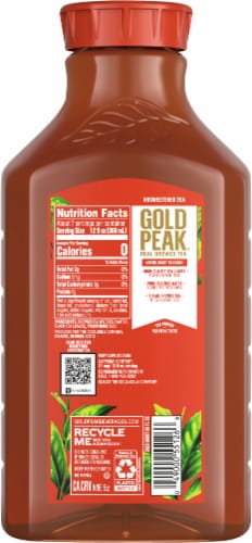 Gold Peak® Unsweetened Black Tea Perspective: back