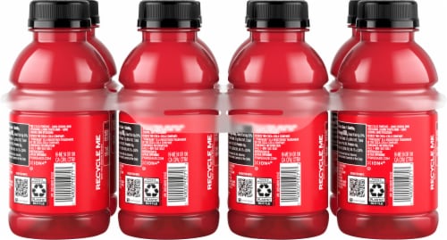 Powerade® Red Fruit Punch Sports Drink Multipack Bottles Perspective: back