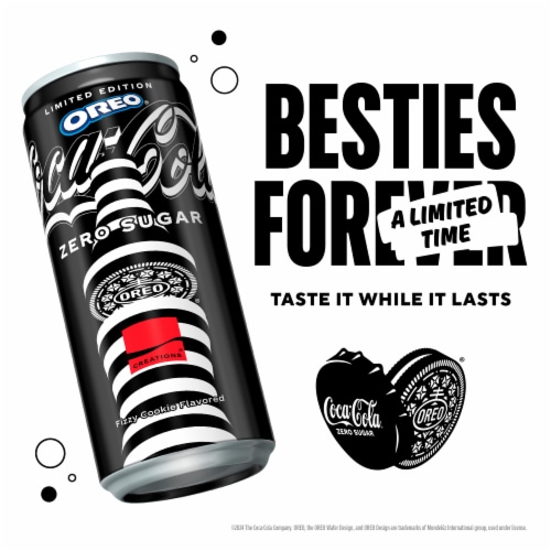 最前線の Zero Coca-Cola® Sugar Food Smith's - oz fl 12 Can, Soda OREO ニット/セーター