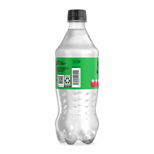 Sprite® Winter Spiced Cranberry Lemon Lime Zero Sugar Caffeine Free Soda Bottle Perspective: back