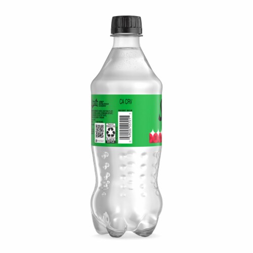 Sprite® Winter Spiced Cranberry Lemon Lime Zero Sugar Caffeine Free Soda Bottle Perspective: back