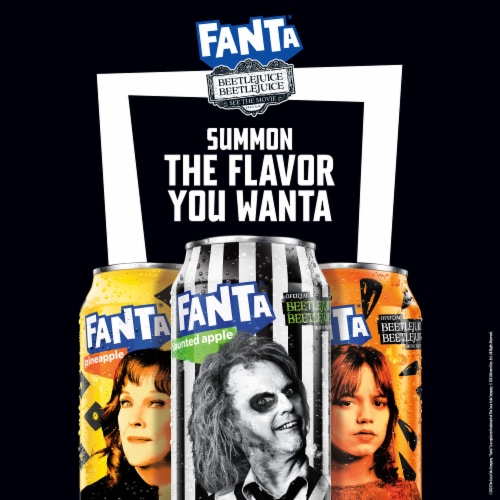 Fanta® Haunted Apple Soda Cans Perspective: back