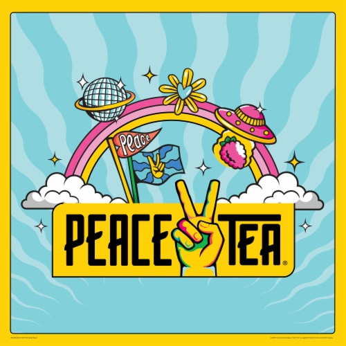 Peace Tea® Caddy Shack® Lemon-Flavored Iced Tea Can Perspective: back