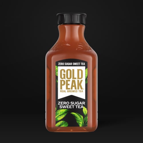 Gold Peak® Zero Sugar Sweet Tea Bottle Perspective: back