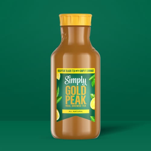 Simply Gold Peak Real Brewed Sweet Tea With Simply Lemonade Perspective: back