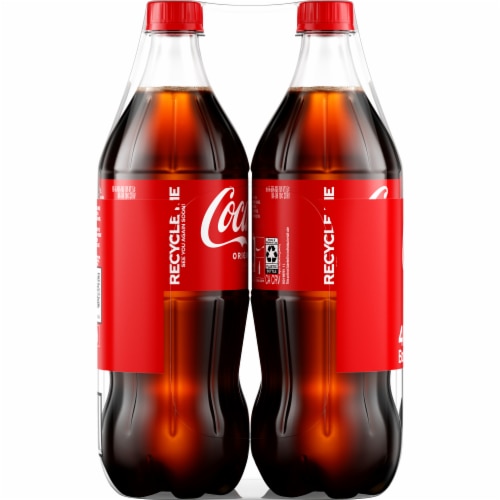 Coca-Cola® Soda Bottles Perspective: back