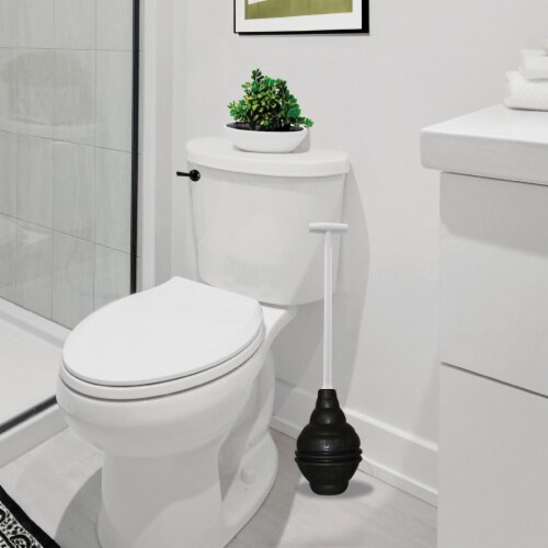 Korky Flexible Bellowed Head 6.5  Toilet Plunger 99-4A Perspective: back