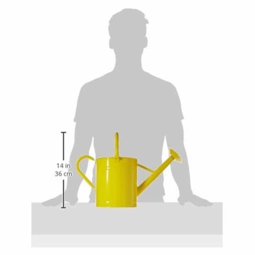 Gardener's Select GSAW3005PLZ4 7L Yellow Lemon Watering Can Perspective: back