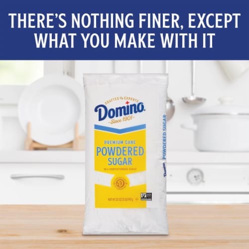 Domino® Premium Cane Powdered Sugar Perspective: back