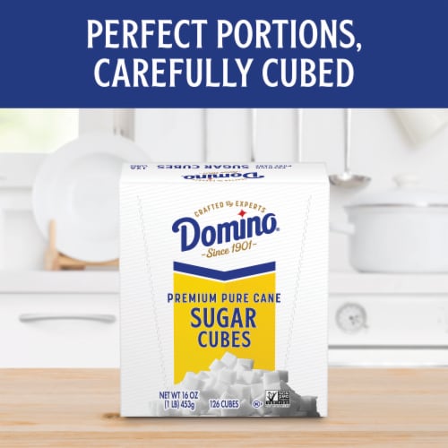 Domino Premium Pure Cane Sugar Cubes Perspective: back