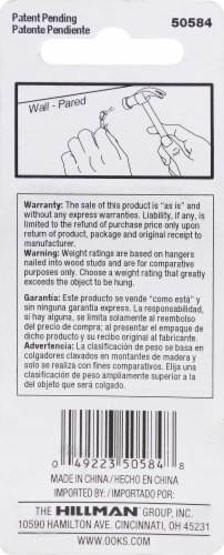 Ook® Readynail™ Picture Hangers Perspective: back