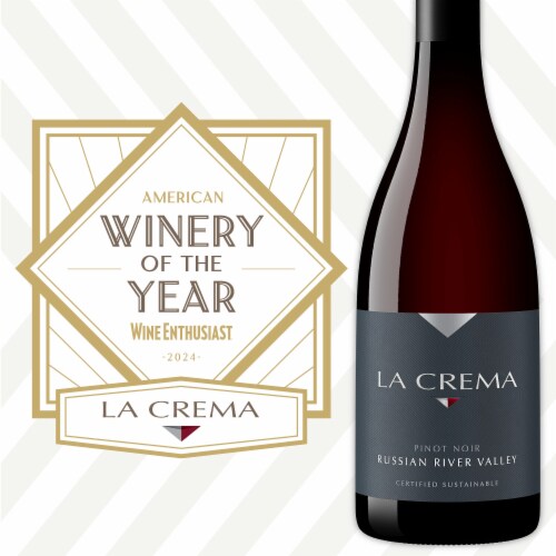 La Crema Russian River Valley Pinot Noir California Red Wine Perspective: back
