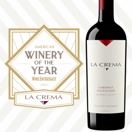 La Crema Sonoma County Cabernet Sauvignon Red Wine Perspective: back
