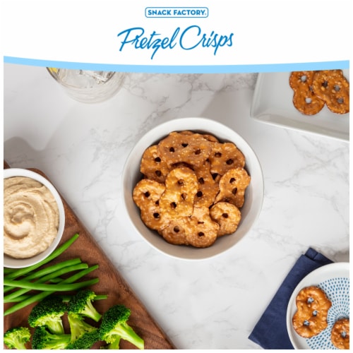 Snack Factory® Organic Original Pretzel Crisps Perspective: back