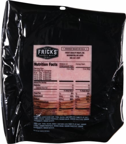 Frick's® Hickory Sliced Ham Perspective: back