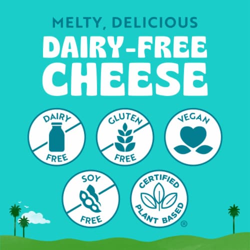 Follow Your Heart® Dairy Free Vegan Bleu Cheese Style Crumbled Cheese Perspective: back