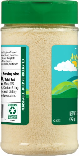 Follow Your Heart® Vegan Parmesan Grated Cheese Perspective: back