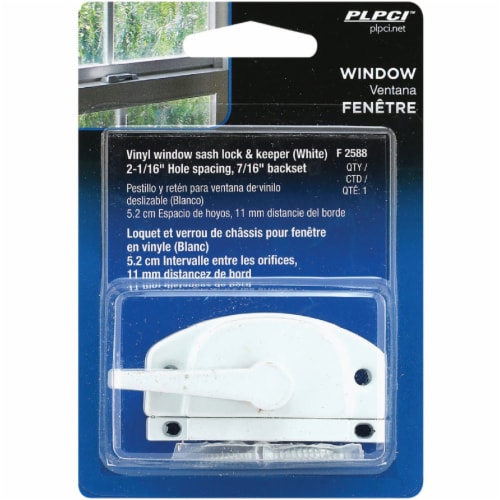 Prime-Line Window Sash Lock With Keeper F 2588 Perspective: back