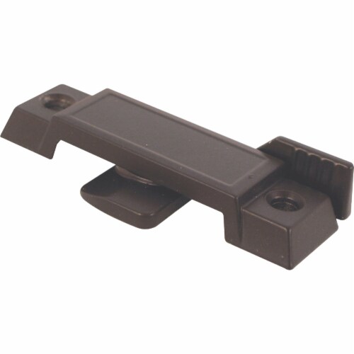 Prime-Line Bronze Latch Sliding Window Sash Lock F 2596 Perspective: back