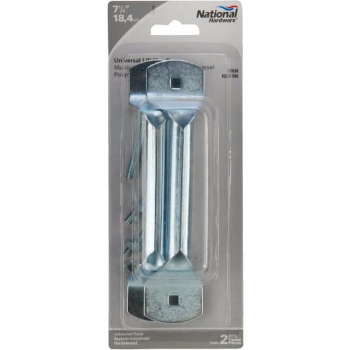 Prime-Line 6 In. Steel Bottom Lift Handle GD 52130 Perspective: back