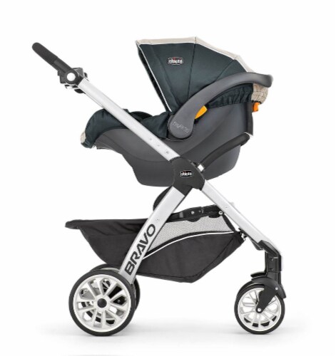 Chicco Bravo Trio 3 in 1 Single Travel System with 30 Car Seat and Base Lilla 1 Piece Kroger