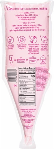 Rich's® Bettercreme® Petal Pink Whipped Icing Perspective: back