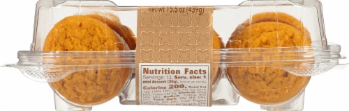 Our Specialty Sweet Middles Pumpkin Spice Mini Desserts Perspective: back