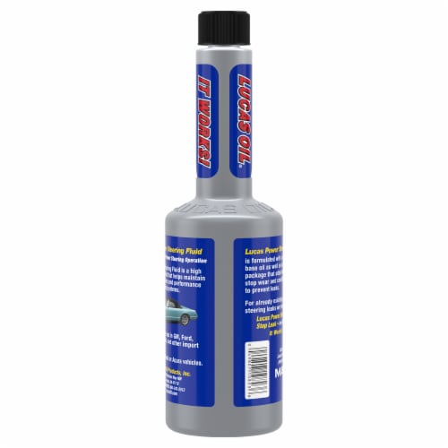 Lucas Oil Products Power Steering Fluid Perspective: back