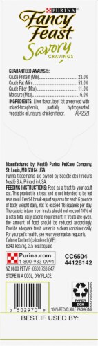 Fancy Feast® Savory Cravings Chicken Cat Treats Perspective: back