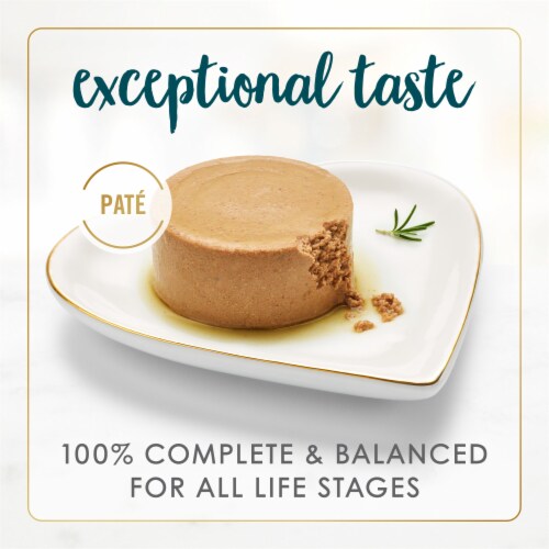 Purina Fancy Feast Wet Cat Food Pate Salmon & Shrimp Feast Perspective: back