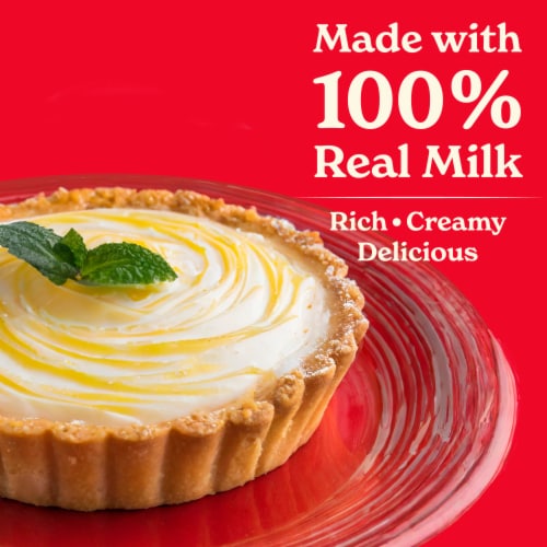 Nestlé Carnation Sweetened Condensed Milk Shelf Milk Canned Milk Perspective: back