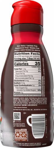 Nestle® Coffee mate® M&M's Milk Chocolate Liquid Coffee Creamer Perspective: back
