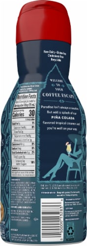 Coffee-Mate® HBO Original® The White Lotus Piña Colada Flavored Non-Dairy Creamer Perspective: back