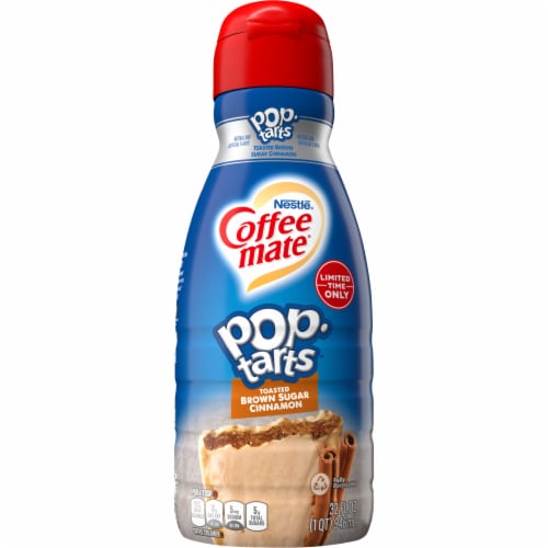 Nestle Coffee Mate Pop Tarts Liquid - Brown Sugar Cinnamon - 32 fl oz Perspective: back