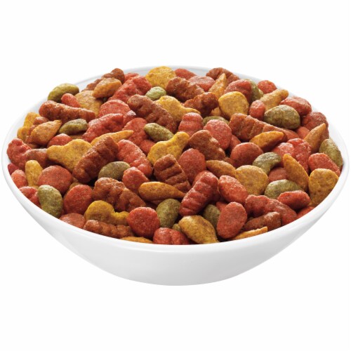 Friskies Tender & Crunchy Combo Dry Cat Food Perspective: back
