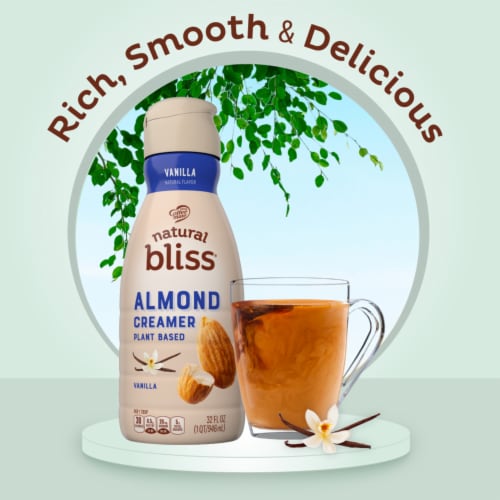 Almond milk shop coffee creamer